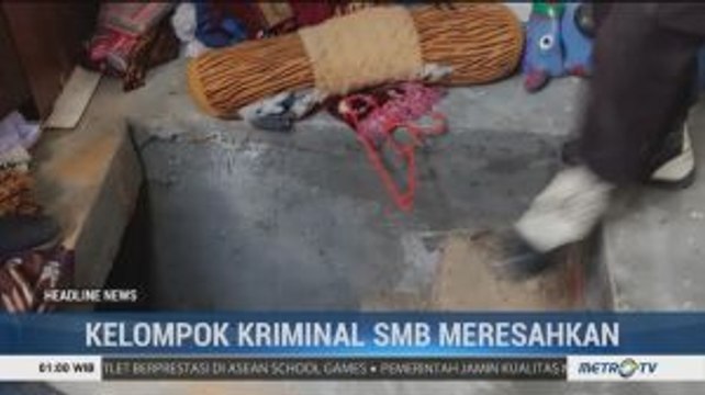 Polisi Temukan Narkoba dan <i>Bunker</i> Kelompok SMB