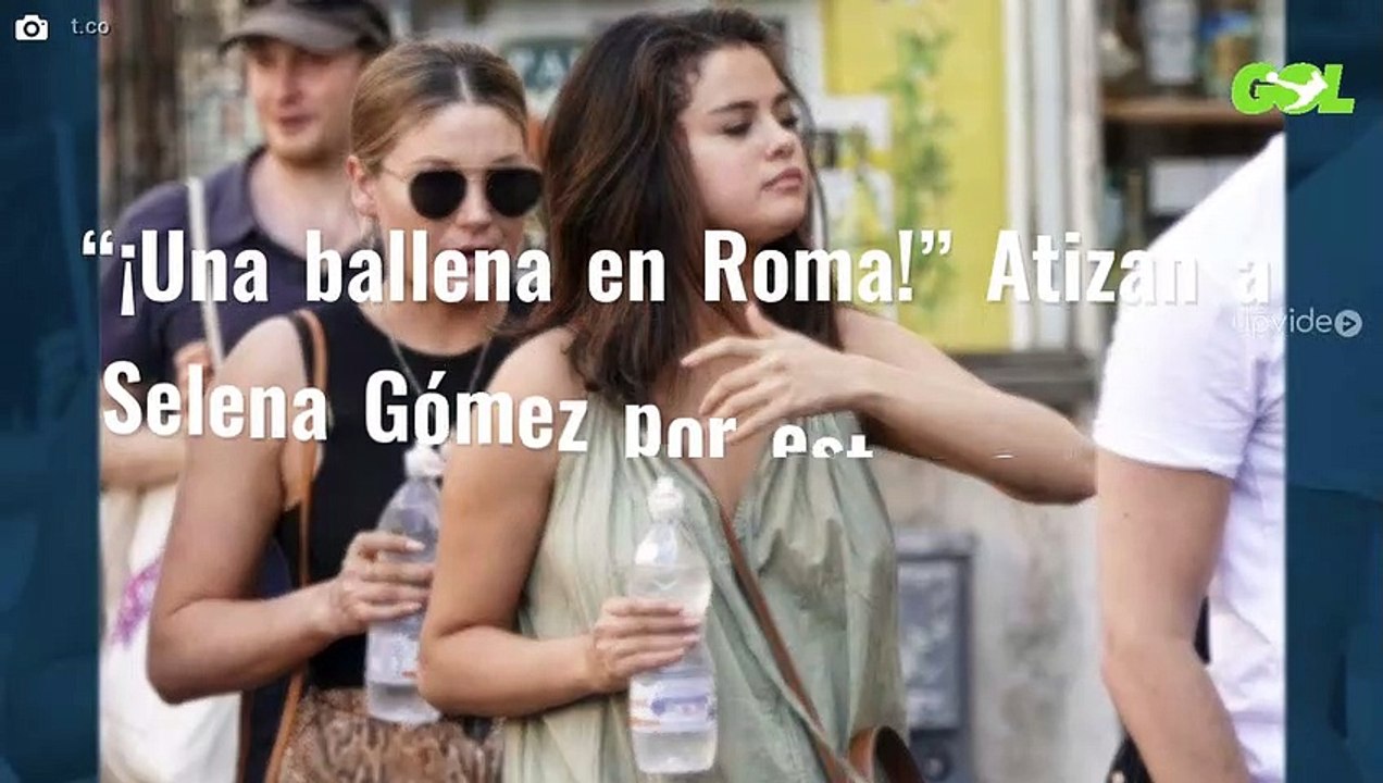 “¡Una ballena en Roma!” Atizan a Selena Gómez por estas fotos (y tienen horas)