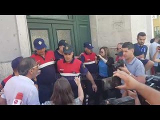 Protesta për teatrin 1