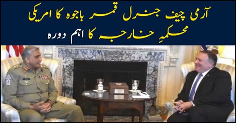 COAS meets Mike Pompeo during US State Dept visit: ISPR
