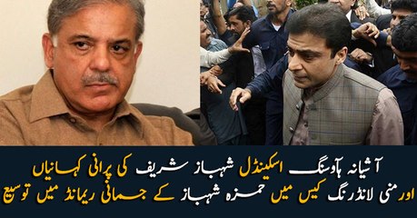 Hamza Shehbaz's physical remand extended