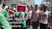 Alger: 22e mardi de manifestation des étudiants