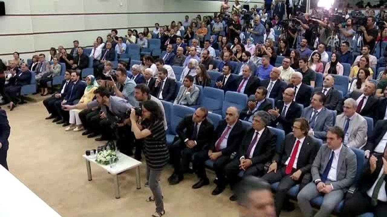 TÜBİTAK'ın 56. kuruluş yıl dönümü - Plaket takdimi