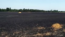 Plus de 500 hectares de récoltes partis en fumée dans l'Eure, comme à Piseux