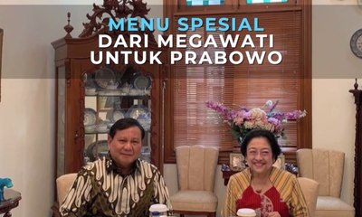 Menu Spesial dari Megawati untuk Prabowo