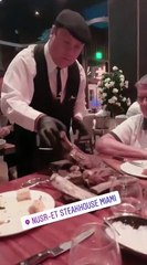 Falcao ve eşi, Türk mutfağına alışıyor