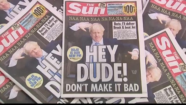 Pressestimmen in Großbritannien zur Wahl Boris Johnsons