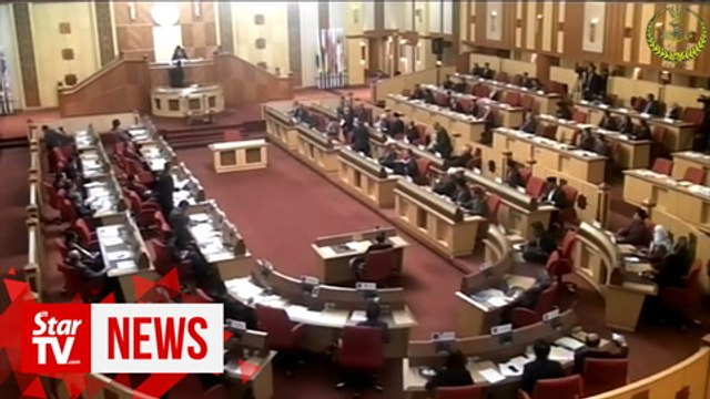 Perak Opposition stages walkout after motion on Mentri Besar Inc is allowed