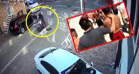 Motosikletli kapkaç çetesi havuz başında eğlenirken yakalandı