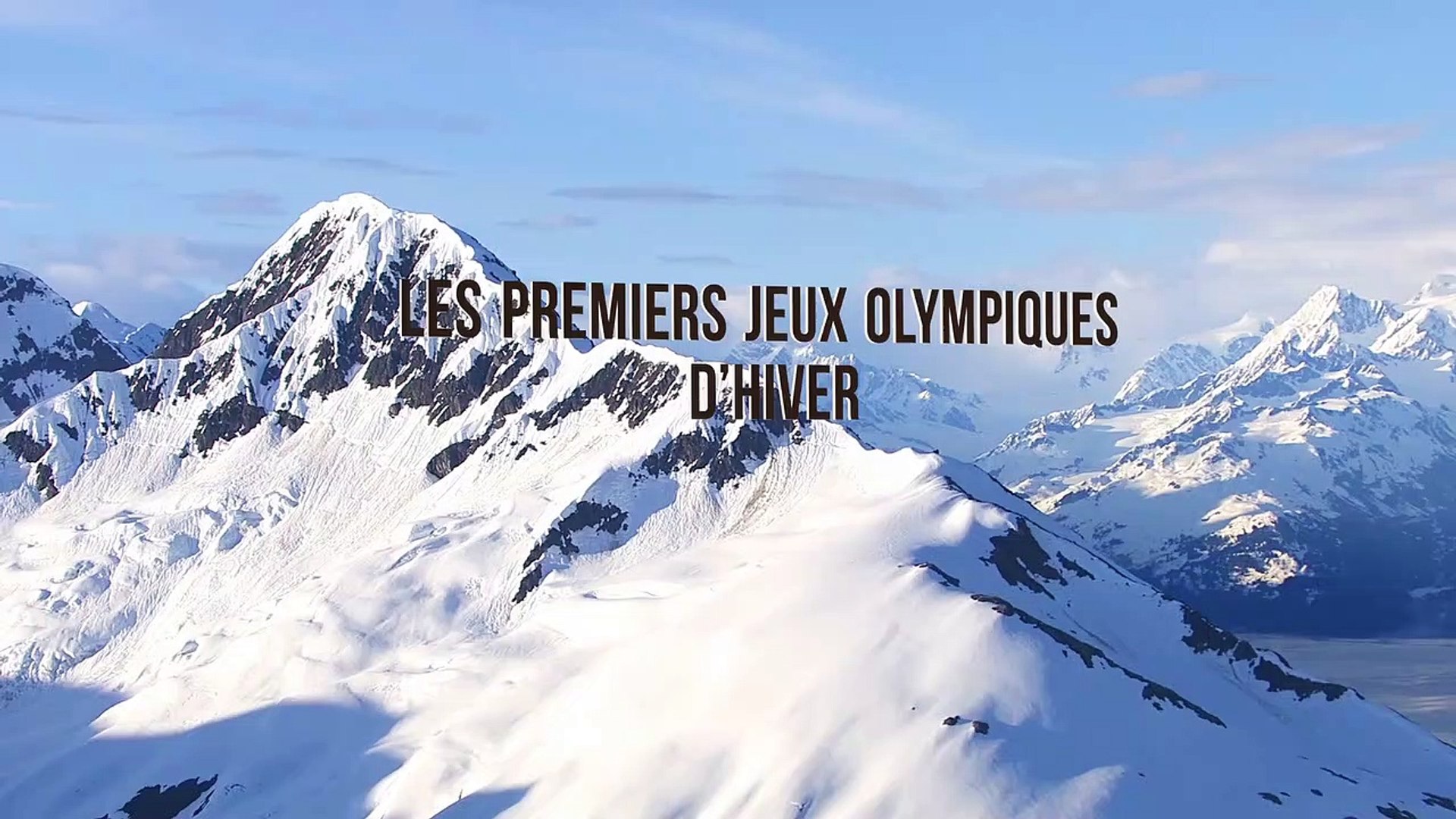 Les Premiers Jeux Olympiques D Hiver Video Dailymotion