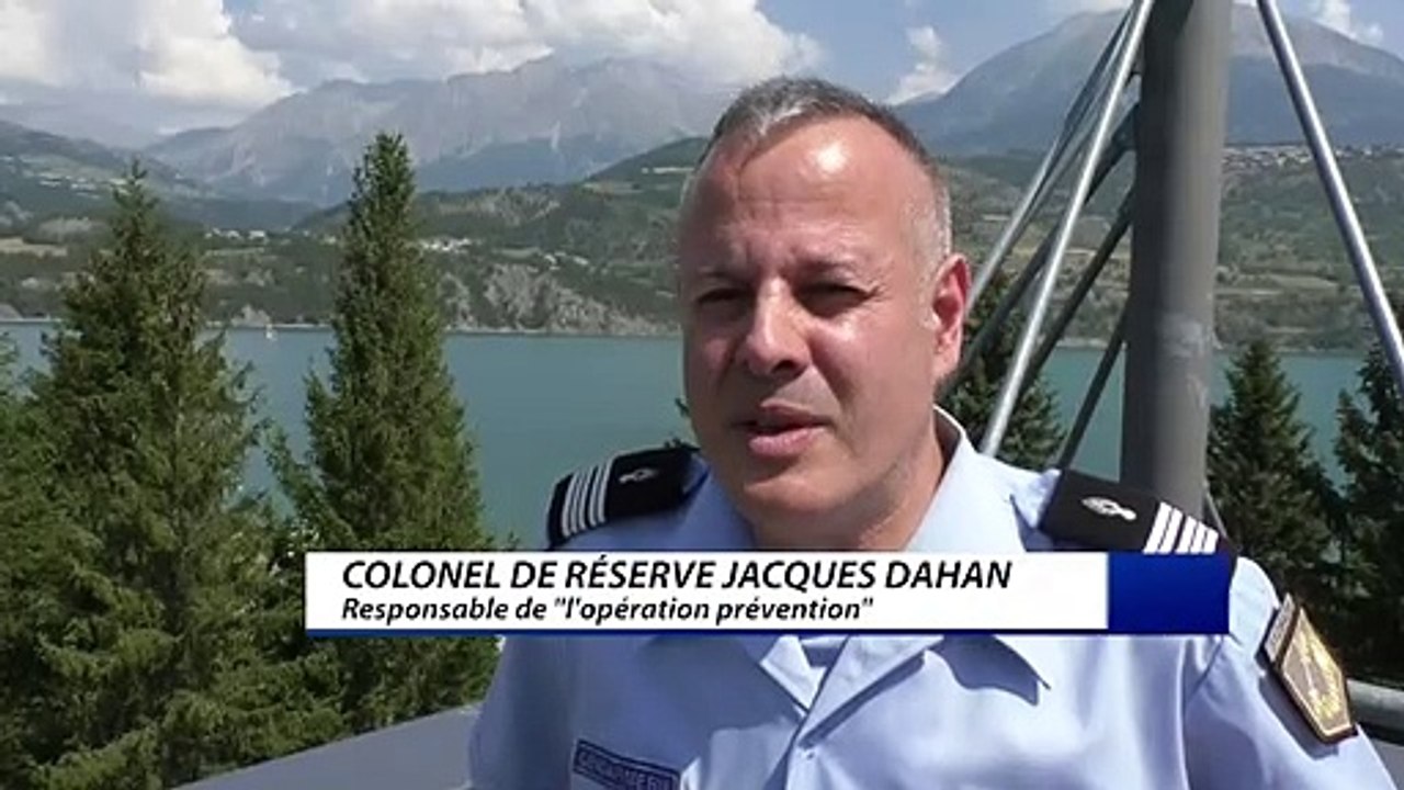Tour de France : Savines-le-lac labellisée "Ville étape" pour la  gendarmerie