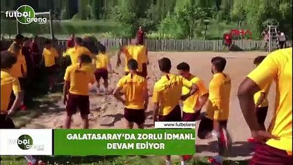 Galatasaray'da zorlu idmanlar devam ediyor