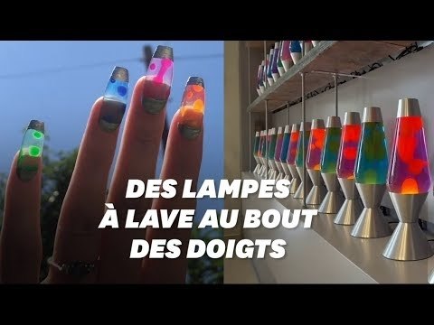Des lampes à lave sur les doigts, la dernière lubie d'Instagram