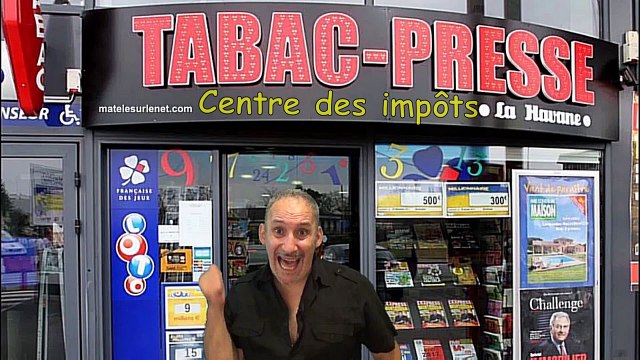 Payer tes impôts au bureau de tabac