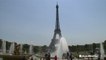 Brutal heat in Paris has tourists swimming in Eiffel Tower fountains