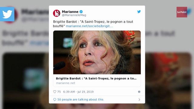 Brigitte Bardot dégoûtée de Saint-Tropez : « Ça va devenir Miami, ici ! »