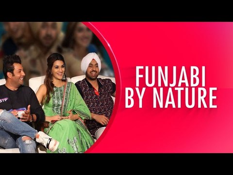 Diljit Dosanjh, Kriti Sanon and Varun Sharma's Most Bindaas Interview | Arjun Patiala