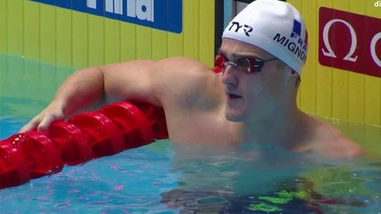 Gwangju 2019 : Clément Mignon passe en finale du 100 m nage libre, Mehdy Metella éliminé