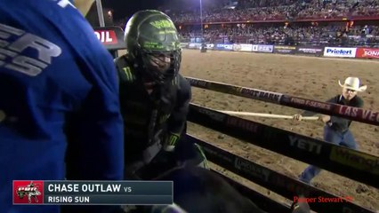 Chase Outlaw Wins PBR Last Cowboy Standing in Cheyenne 2019