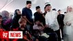 King and Queen visit Sungai Isap fire victims
