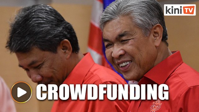 Zahid announces crowdfunding for Umno