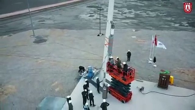 Yerli uzay roketi ikinci atış testine başladı