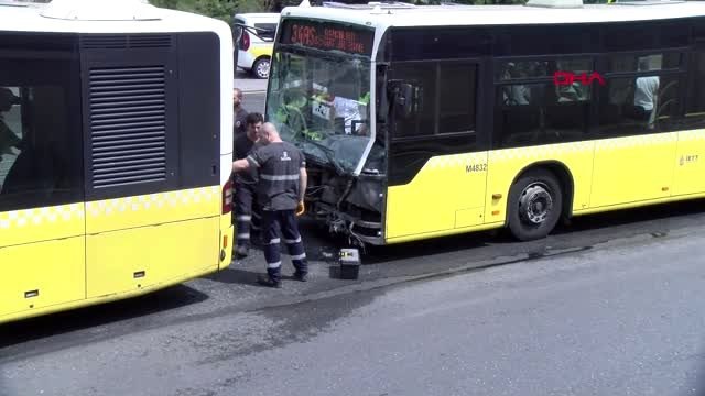 ÜSKÜDAR BURHANİYE DURAĞINDA METROBÜS KAZASI 3