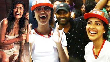 Amala Paul's First Ever Live Prank In Theater || Filmibeat Telugu