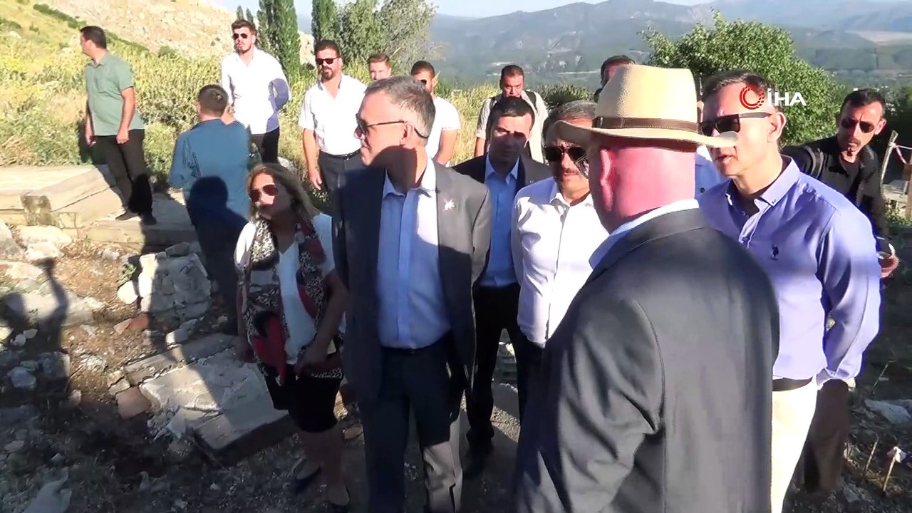 45 bin 600 kişinin ziyaret ettiği 'Sagalassos Antik Kenti' havadan görüntülendi