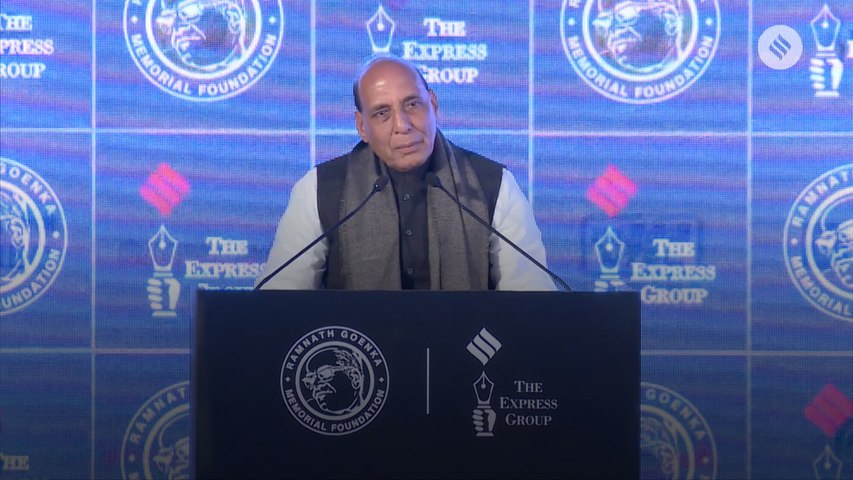 RNG Awards 2019: Union Home Minister Rajnath Singh Delivering The Keynote Address