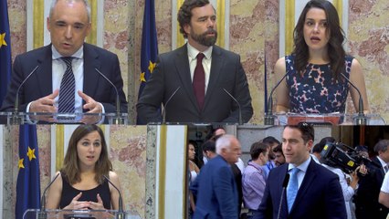 Reacciones al rechazo de la investidura de Sánchez