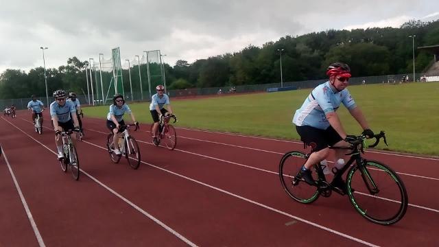 The Jo Cox Way bike ride 2019 leaves Cleckheaton, heading for London, to symbolise the path Jo Cox took to reach Parliament.