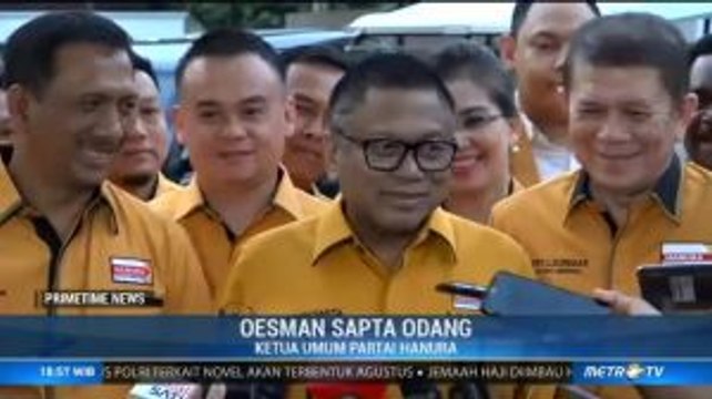 Jokowi Undang Partai Hanura ke Istana Bogor