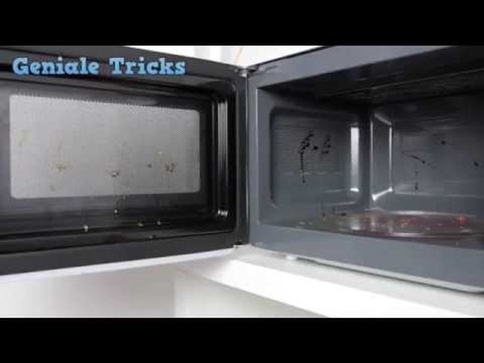 Mit diesem Trick wird deine Mikrowelle in einer Minute sauber. Ohne etwas dafür tun zu müssen.