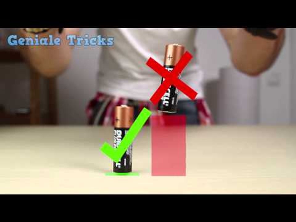 So findest du mit einem Blick heraus, ob eine Batterie voll ist oder nicht.