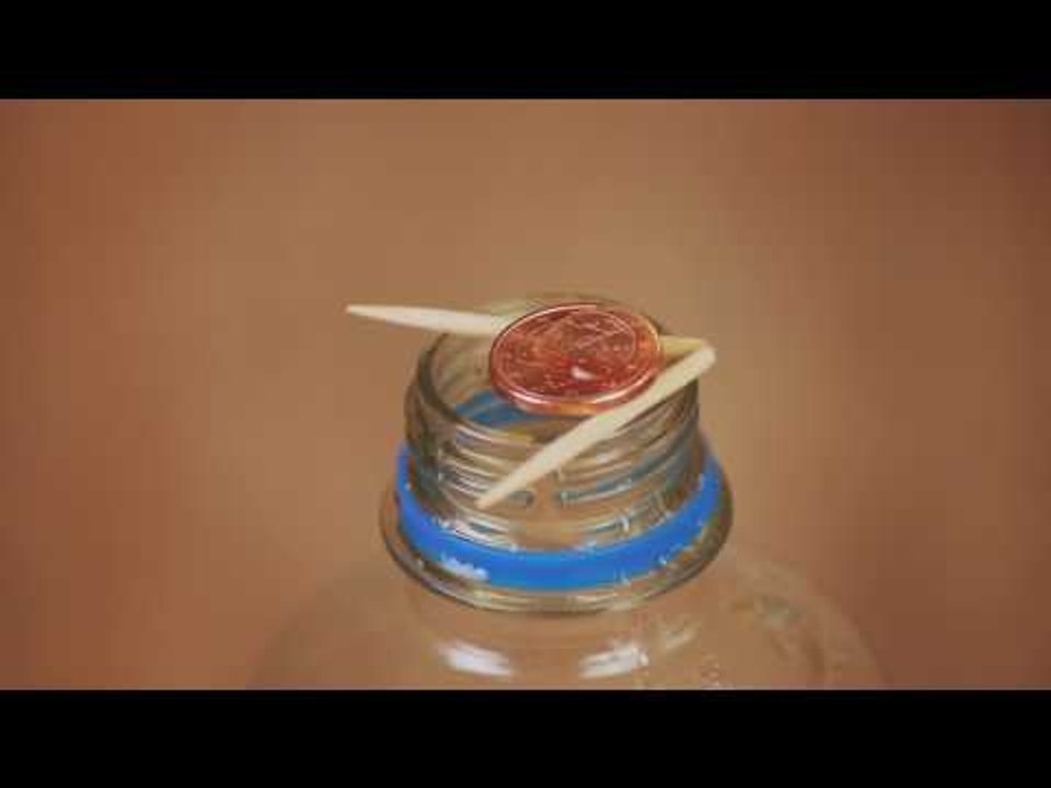 Willst du deine Freunde beeindrucken? Dann puste doch einfach mal gegen eine Dose!