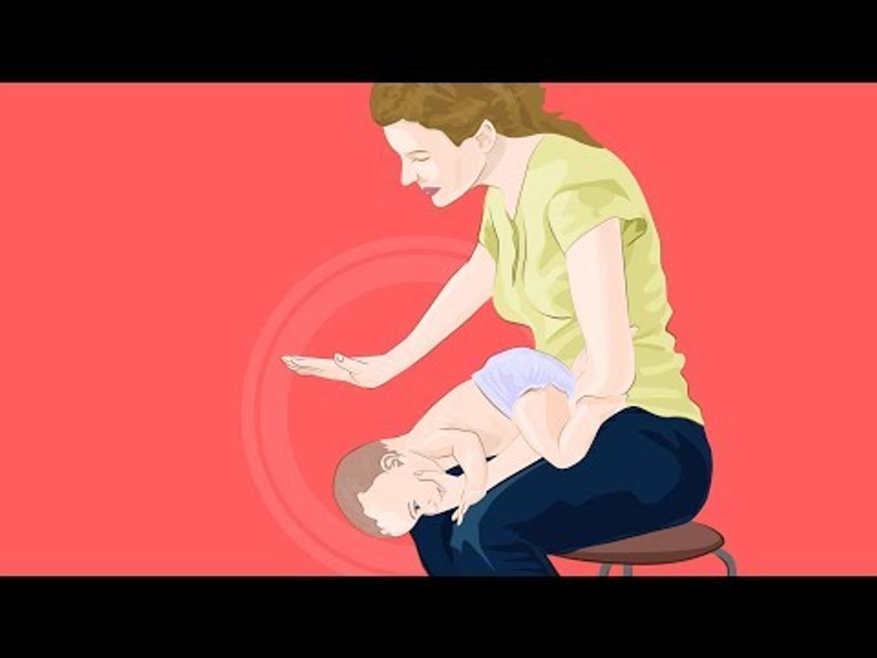 Schnelle Hilfe: So rettest du ein Kleinkind vor dem Ersticken.