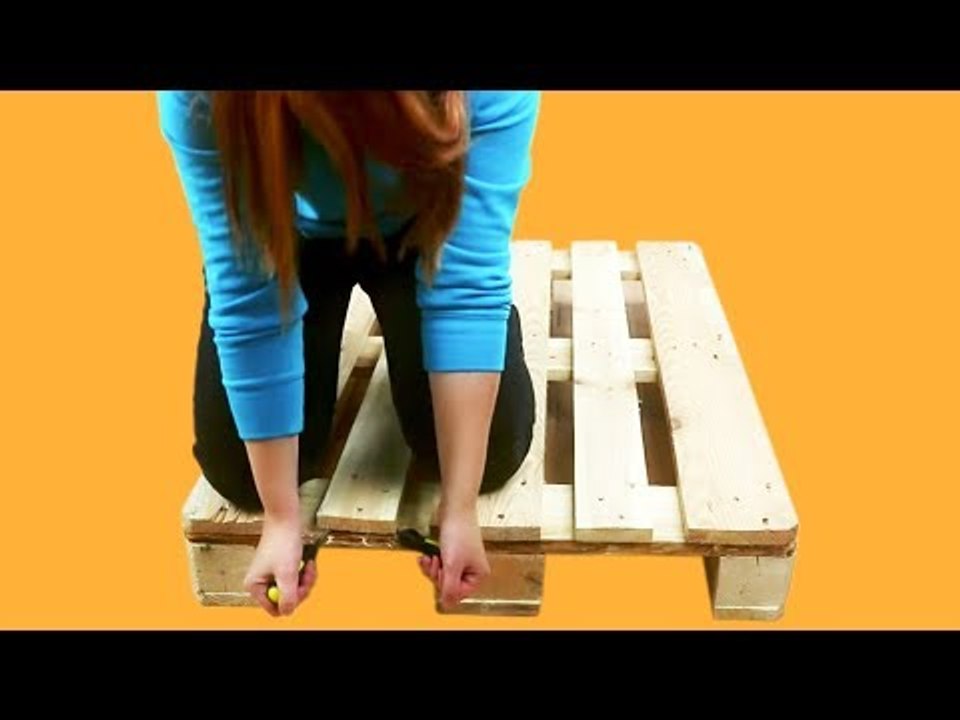 Für diesen Trick brauchst du kaum mehr als eine simple Europalette. Doch das Ergebnis ist so genial!