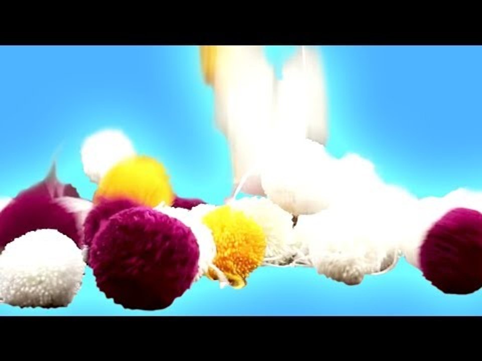 Bommel Teppich DIY Anleitung für einen weichen selbst gemachten Woll Vorleger