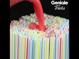 Gruselige Halloween Würmer ohne Lebensmittelfarbe aus Wackelpudding machen