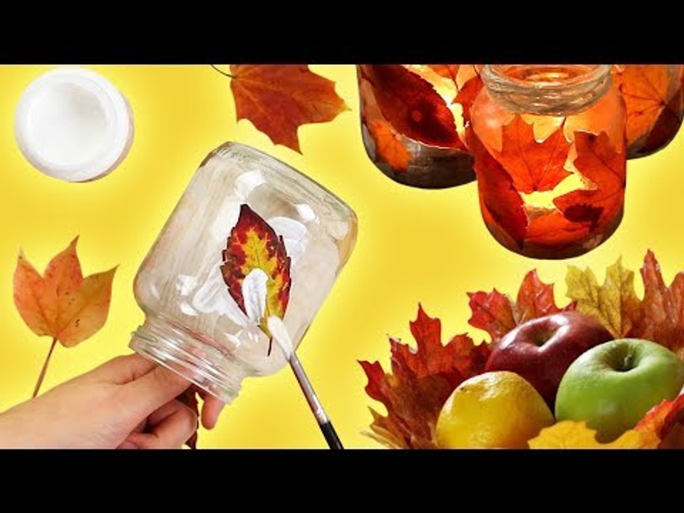 Oh wow! Kleber ist wirklich das Beste, was Herbstlaub passieren kann!