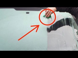Dieser Trick macht Scheiben frei – in Sekunden!