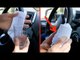 Stülp eine Socke übers Glas und stell es ins Wageninnere. Das braucht jeder Autofahrer.