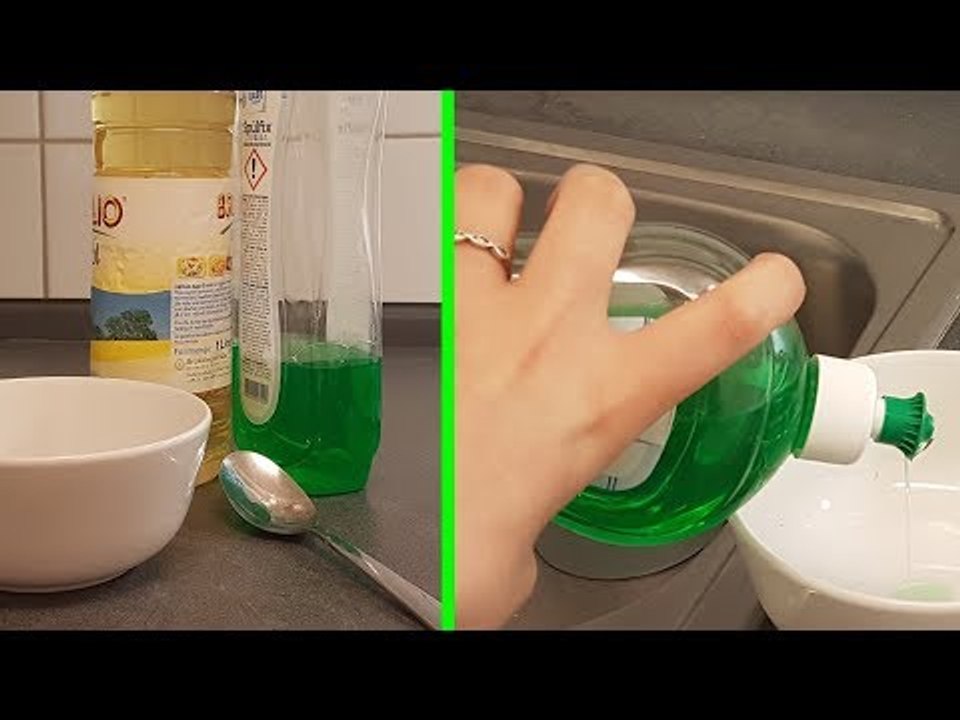 6 total faszinierende Küchen-Experimente. Nr. 5. verändert sogar Wasser!