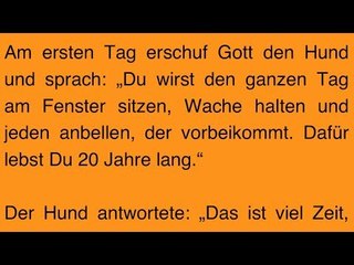 Als Gott den Menschen erschuf, wurde er gierig. Das haben wir jetzt davon.