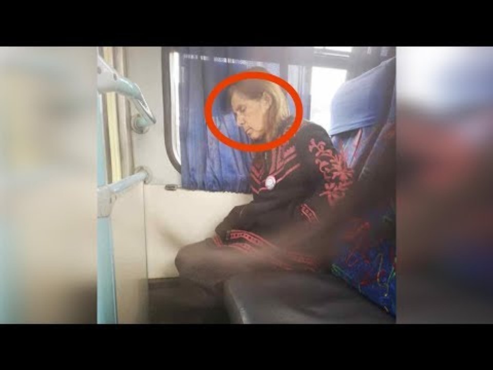 Diese Frau fährt täglich 10 Stunden mit demselben Bus ...