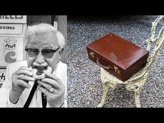 Als dieser 70-Jährige den Koffer öffnet, kann niemand ...