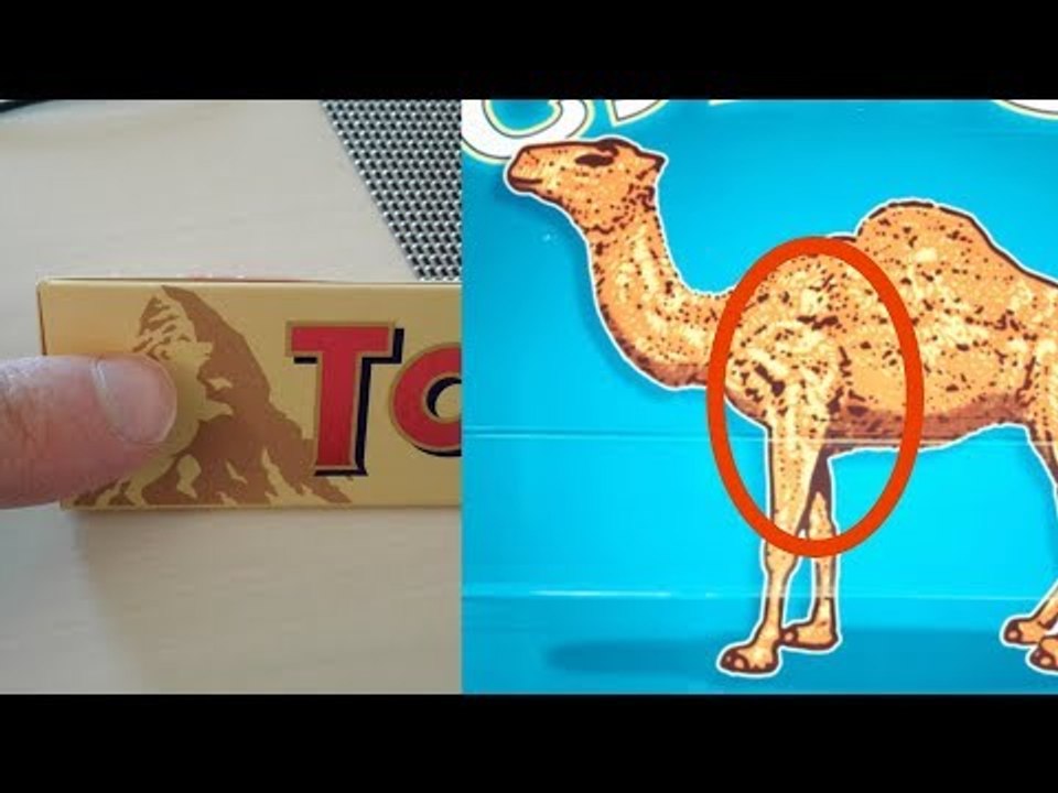 In diesen Logos wurden geheime Botschaften versteckt.