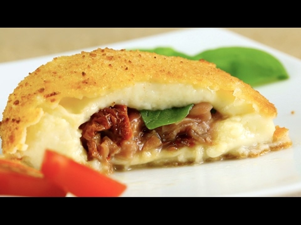 Gefüllter Mozzarella Snack - ein  Rezept mit Überraschung