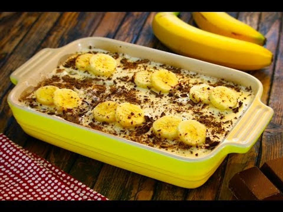 Gefällt nicht nur den Affen: Bananen-Kuchen mit Buttercreme.